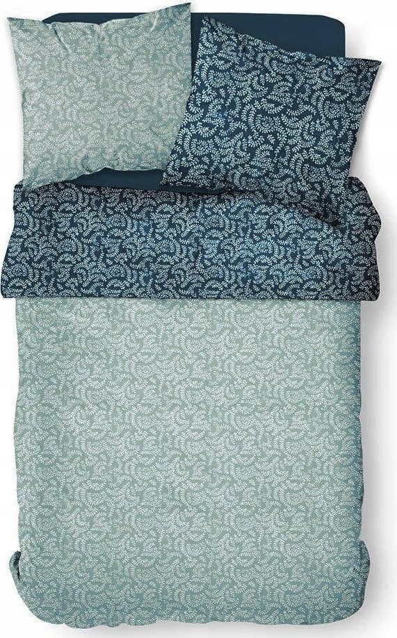 TODAY Pościel bawełniana dwustronna, 220 x 240 cm, wzór roślinny