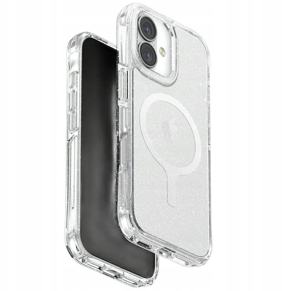 UNIQ LifePro Xtreme Case for iPhone 17 Magclick Charging Clear/Glitter