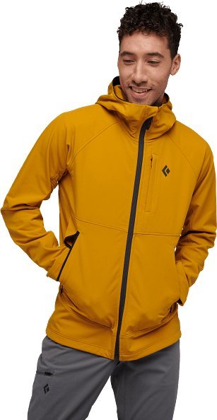 Kurtka męska Black Diamond Element pomarańczowa r. S