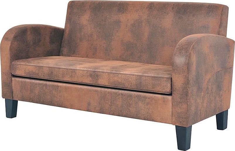 Elior Dwuosobowa sofa Mayor 2X - brązowa