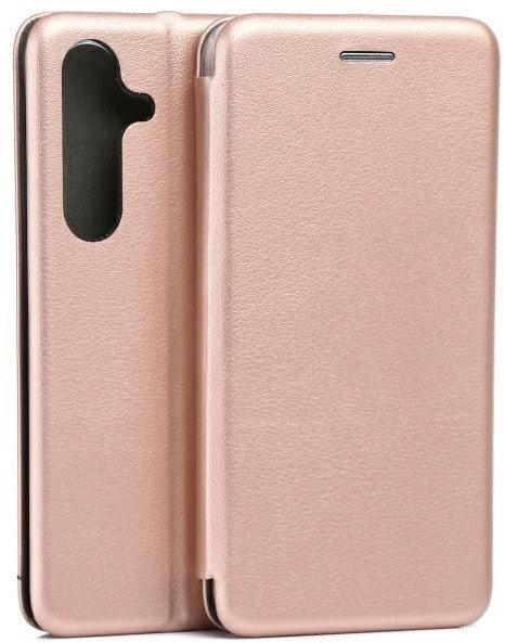 Beline Etui Book Magnetic Samsung S25 różowo-złoty/rose gold