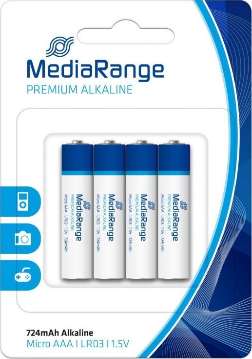MediaRange Bateria AAA / R03 4 szt.