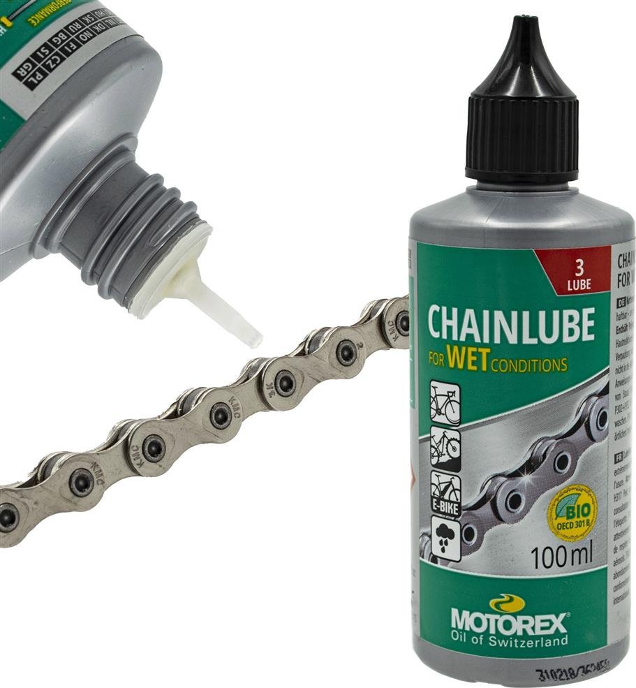 Motorex Olej do łańcucha Motorex Chainlube Wet, butelka 100ml