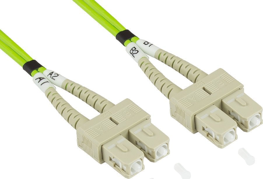 Alcasa Alcasa LW-803SC5 kabel InfiniBand / światłowodowy 3 m SC Zielony