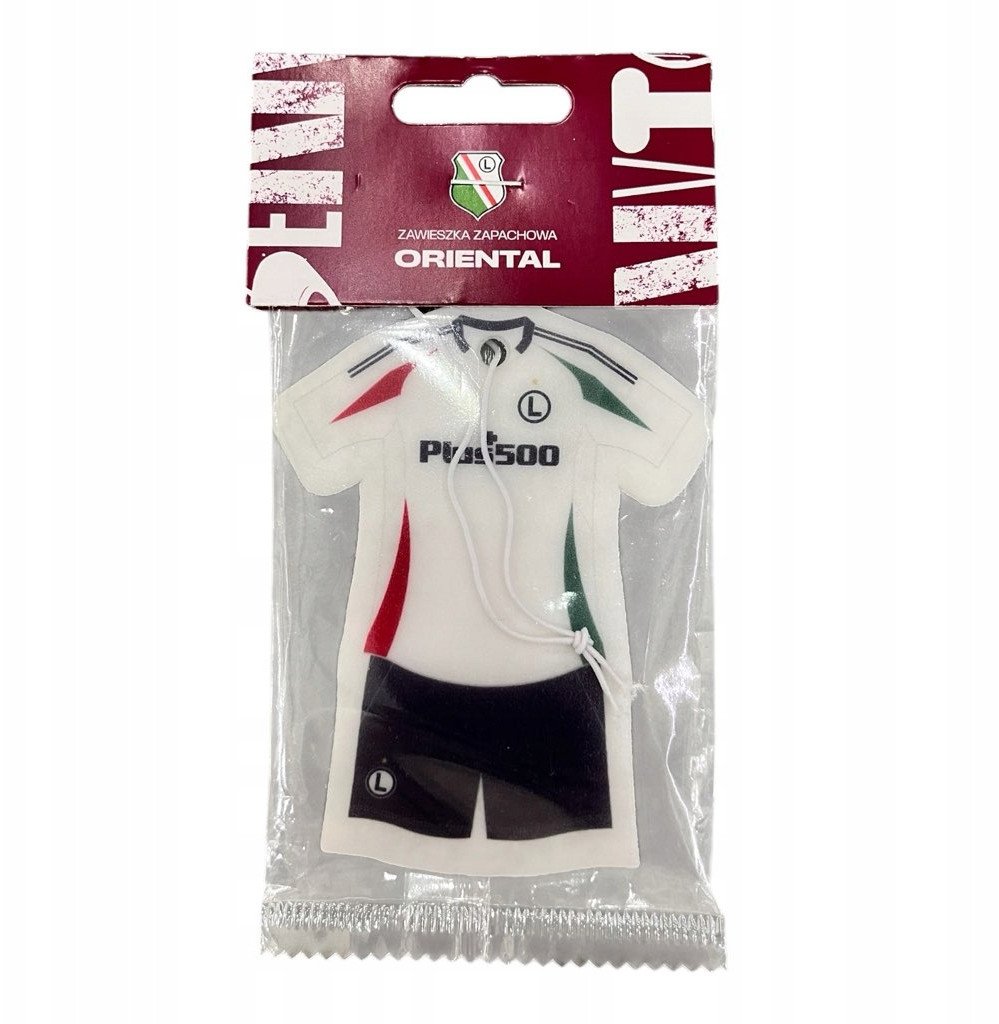 Legia Warszawa zawieszka zapachowa do auta KOSZULKA zapach ORIENTAL