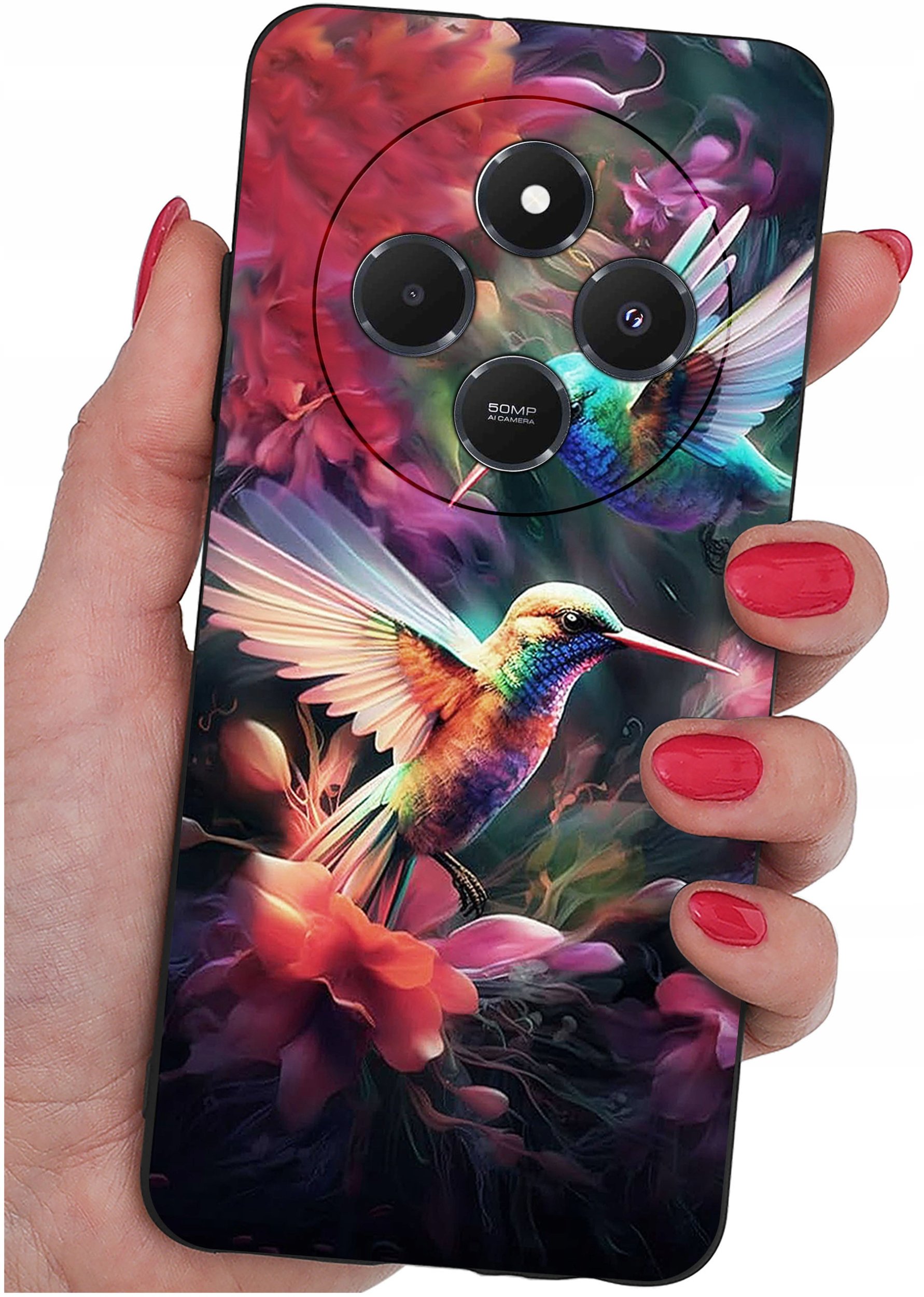 Etui do Xiaomi Redmi 14C WZORY |SILIKONOWE MATT CASE + SZKŁO 9H