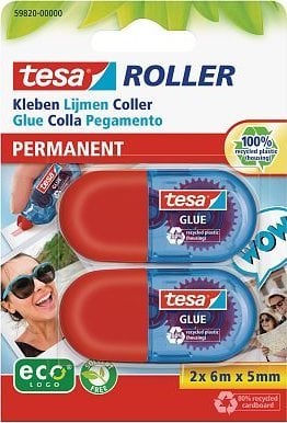Tesa Mini Klejenie 6m 5mm permanent ecoLogo* 2St.