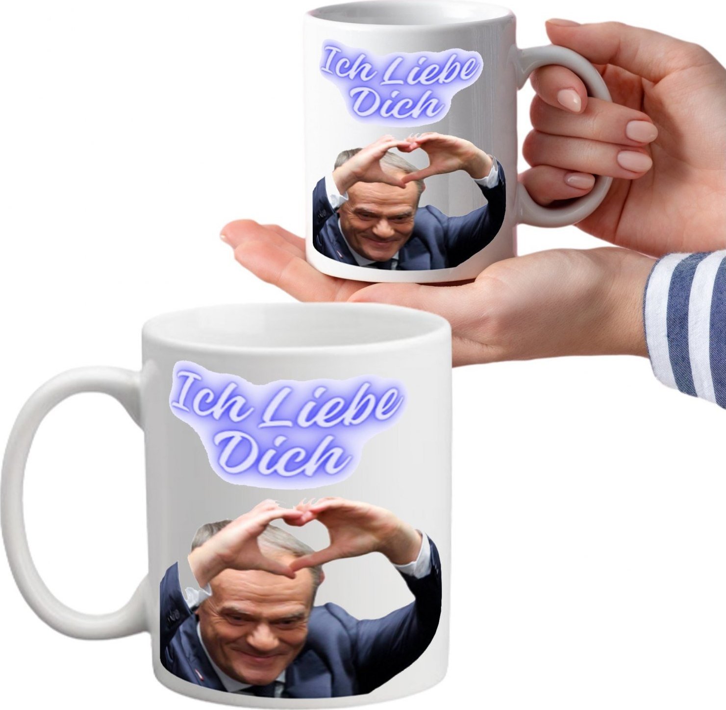 PrzydaSie Kubek Z Tuskiem Zabawny Nadruk Tusk Prezent Ceramika S3