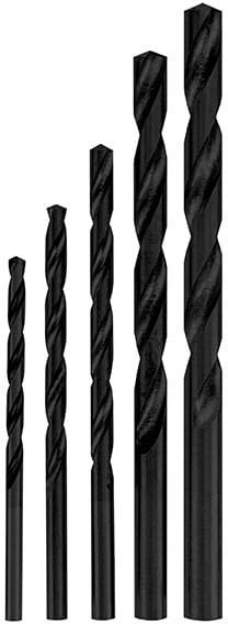 Zestaw wierteł HSS 4-10 mm 5szt