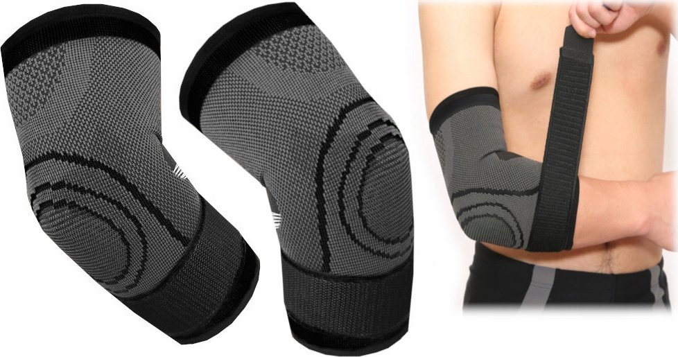 AOLIKES STABILIZATOR STAWU ŁOKCIOWEGO ORTEZA ŁOKCIA OPASKA USZTYWNIAJĄCA ROZMIAR M