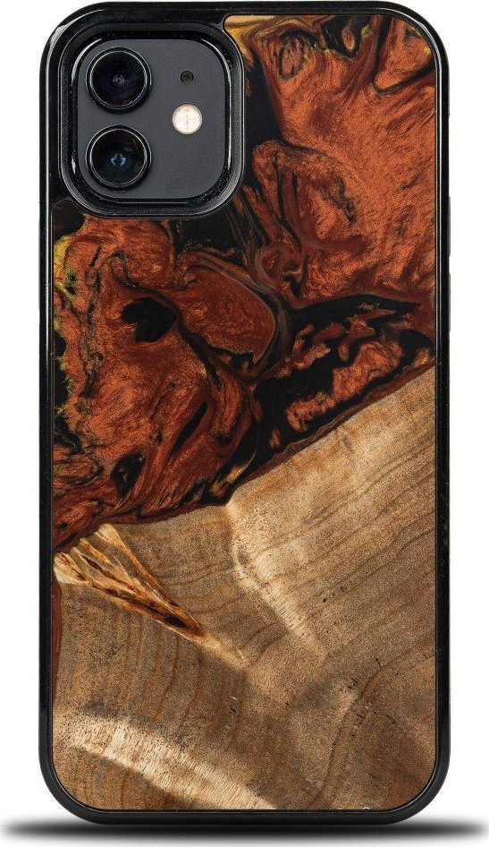 BeWood Etui Bewood Unique na iPhone 12 / 12 Pro - 4 Żywioły - Ogień