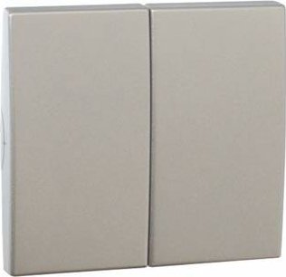 Efapel EFAPEL APOLO KLAWISZE DO ŁĄCZNIKA PODWÓJNEGO SREBRO 50611 TPR