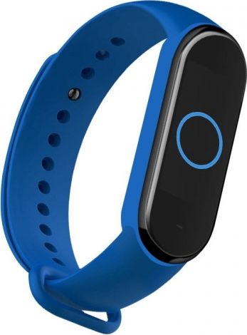 Hurtel Opaska Mi Band 5 Silikonowa Granatowa