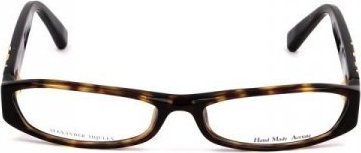 Alexander McQueen Ramki do okularów Alexander McQueen AMQ-4118-086 Havana