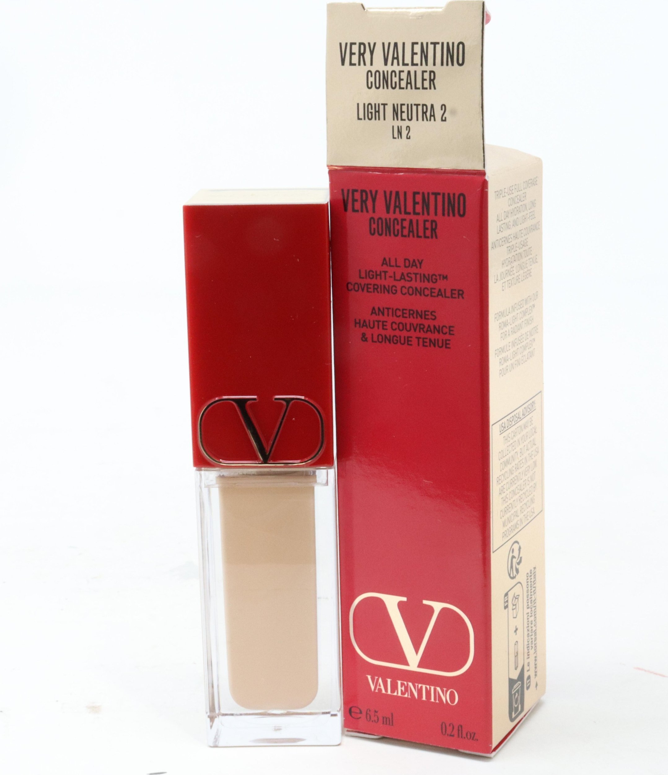 Valentino Valentino, Very Valentino, Cream Concealer, 02, Ligr 2, 6.5 ml For Women