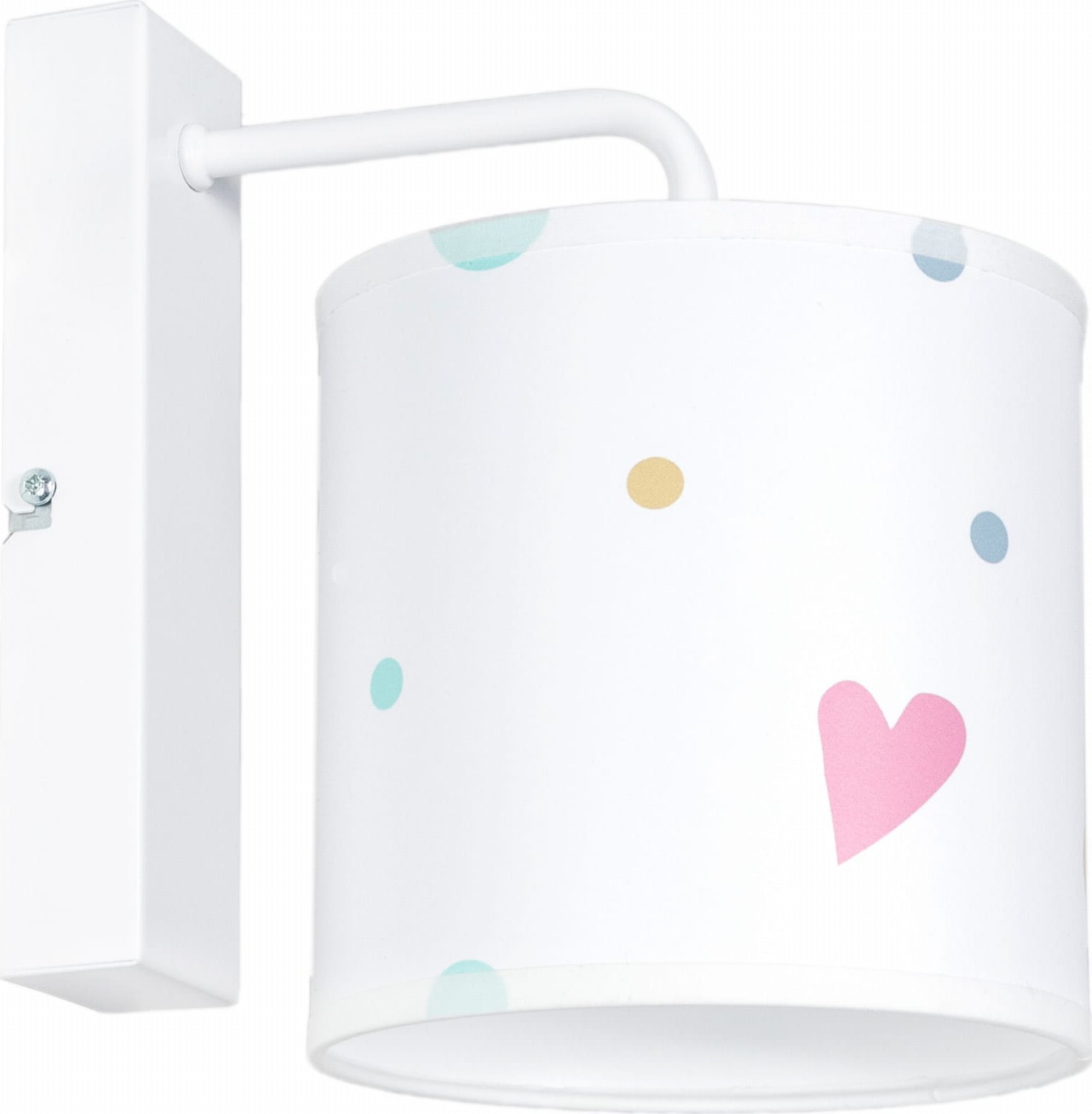 Solar Kinkiet pastelowe serca