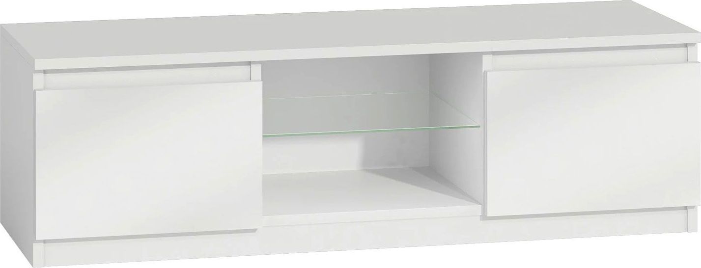 Elior Szafka RTV Verta 5X 140 cm - biały połysk