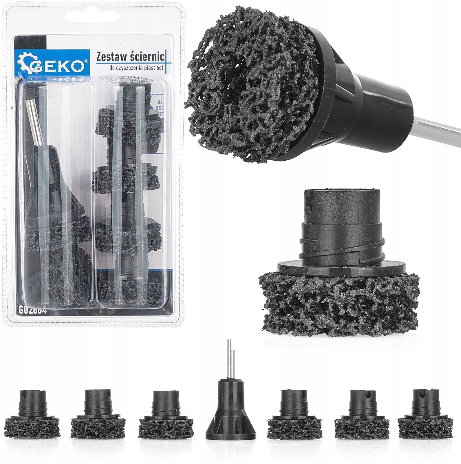 Zestaw ściernic do czyszczenia piast 6el. (50)