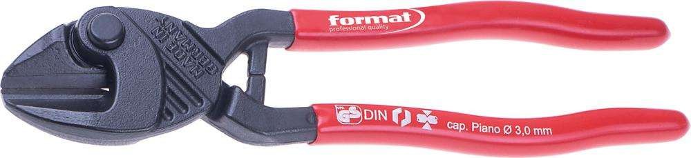 Nożyce do sworzni Mini 190mm z tuleją z tworzywasztucznego FORMAT