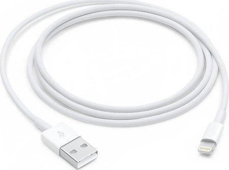 Kabel USB Apple USB-A - Lightning 1 m Biały (5904208509455)