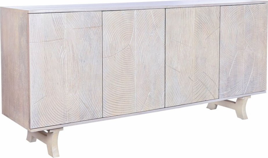 DKD Home Decor Kredens DKD Home Decor Biały Drewno mango 186 x 45,7 x 86 cm