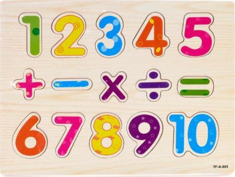 Artyk Układanka drewniana Cyferki 676895