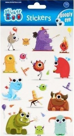 Sticker BOO Naklejki Sticker BOO Potworki 2