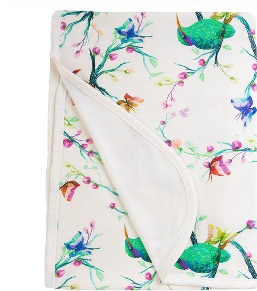 BabyMatex Kocyk bambusowy dwystronny 75x100 Bamboo kremowy