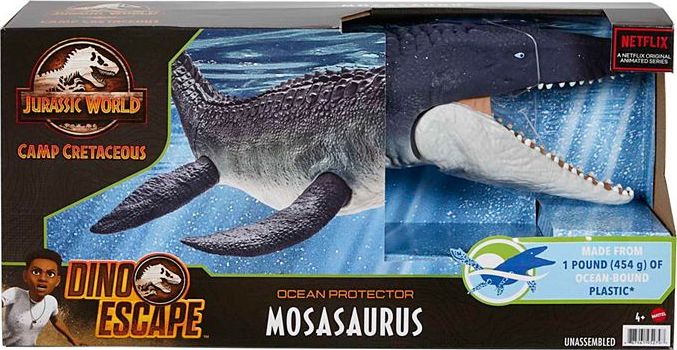 Figurka Mattel Jurassic World - Mozazaur Obrońca oceanu (GXC09)