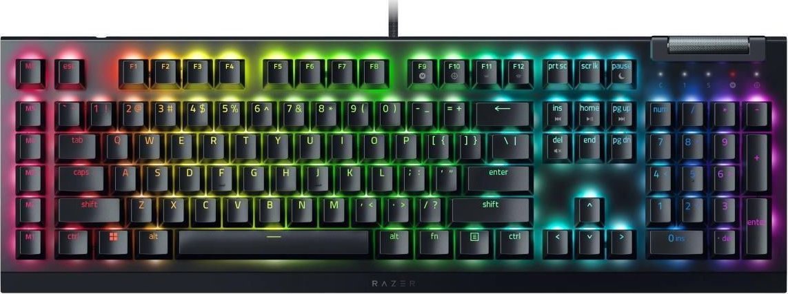 Klawiatura Razer BlackWidow V4 X Green (RZ03-04700400-R3G1)