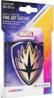 Gamegenic Gamegenic: Marvel Champions Fine Art Sleeves (66 mm x 92 mm) Guardians Logo 50+1 szt.