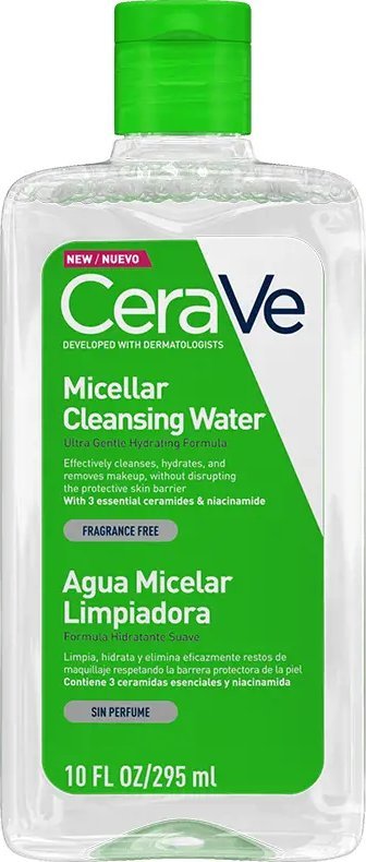 CeraVe Micellar Cleansing Water Oczyszczający płyn micelarny o działaniu nawilżającym 295ml