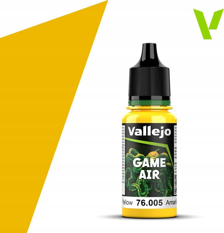 Vallejo Vallejo: 76.005 - Game Air - Moon Yellow (18 ml)