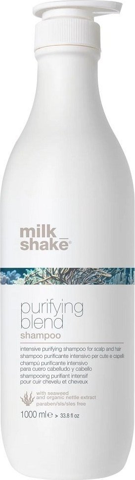 Milk Shake Milk Shake Purifying Blend Shampoo intensywnie oczyszczający szampon do skóry głowy i włosów 1000ml