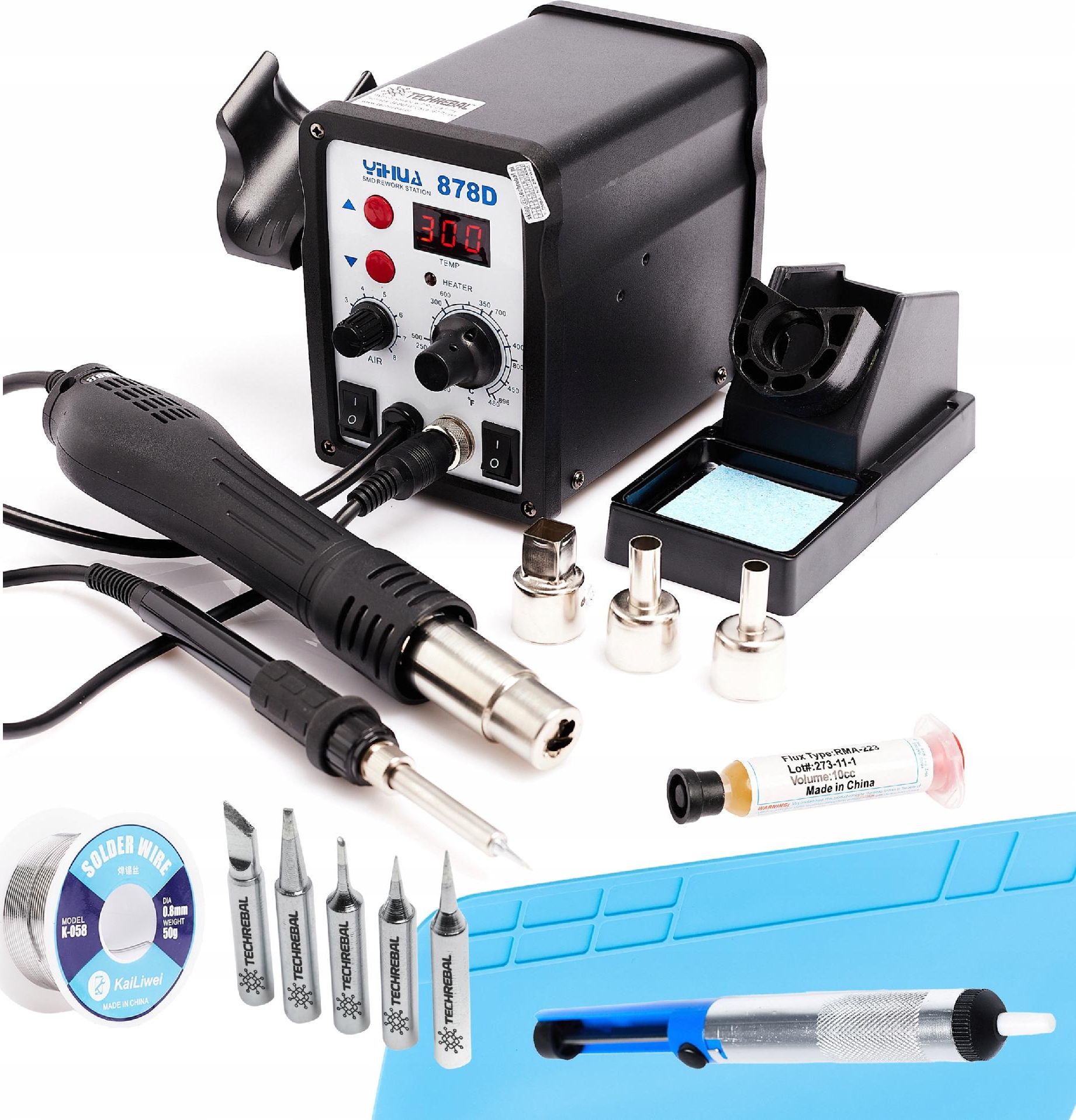 Techrebal Stacja YIHUA 878D +KIT23