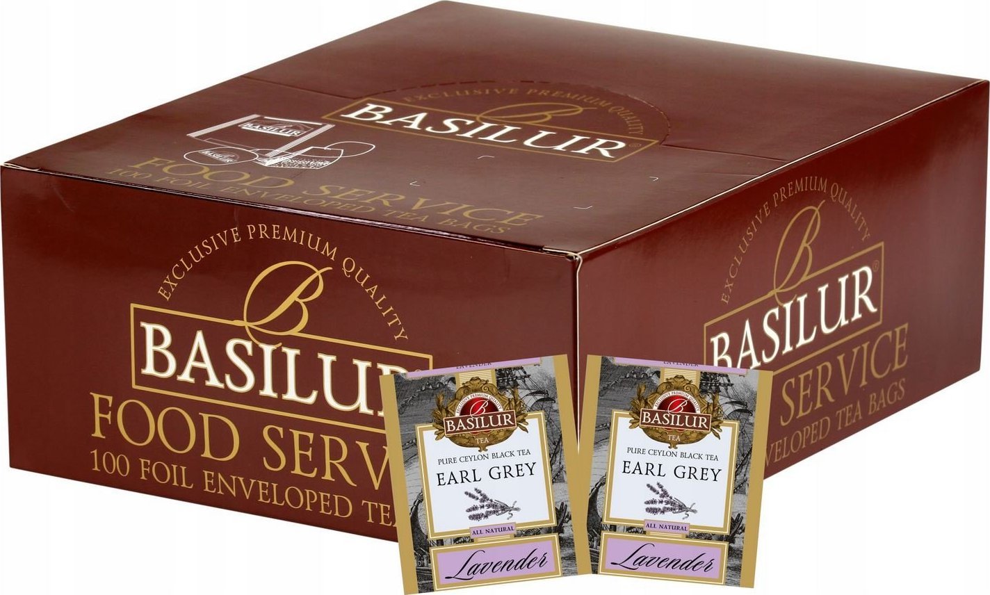 Basilur Basilur EARL GREY LAVENDER herbata HoReCa 100szt