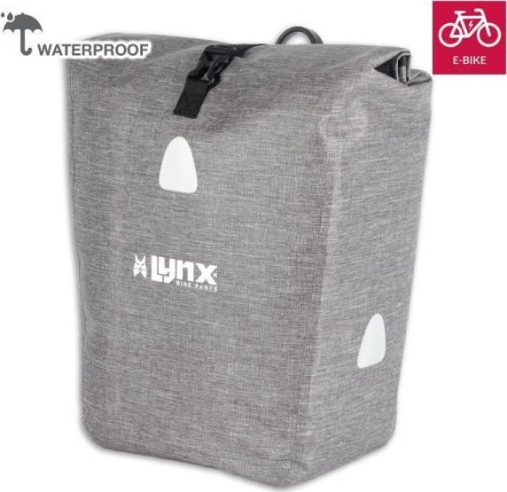 Lynx Sakwa Lynx Wodoodporna 23 L - Szara Uniwersalny