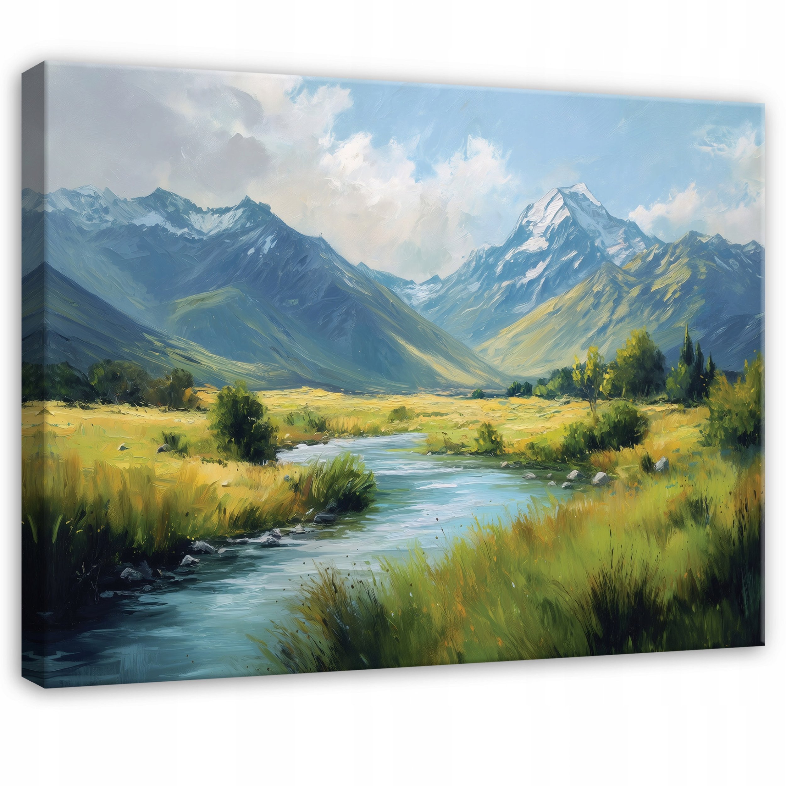 Obraz Na Płótnie Krajobraz Góry Do Sypialni Salonu 120x80