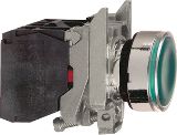 Schneider Electric Przycisk sterowniczy 22mm zielony z samopowrotem z podświetleniem 1Z 1R (XB4BW33M5)