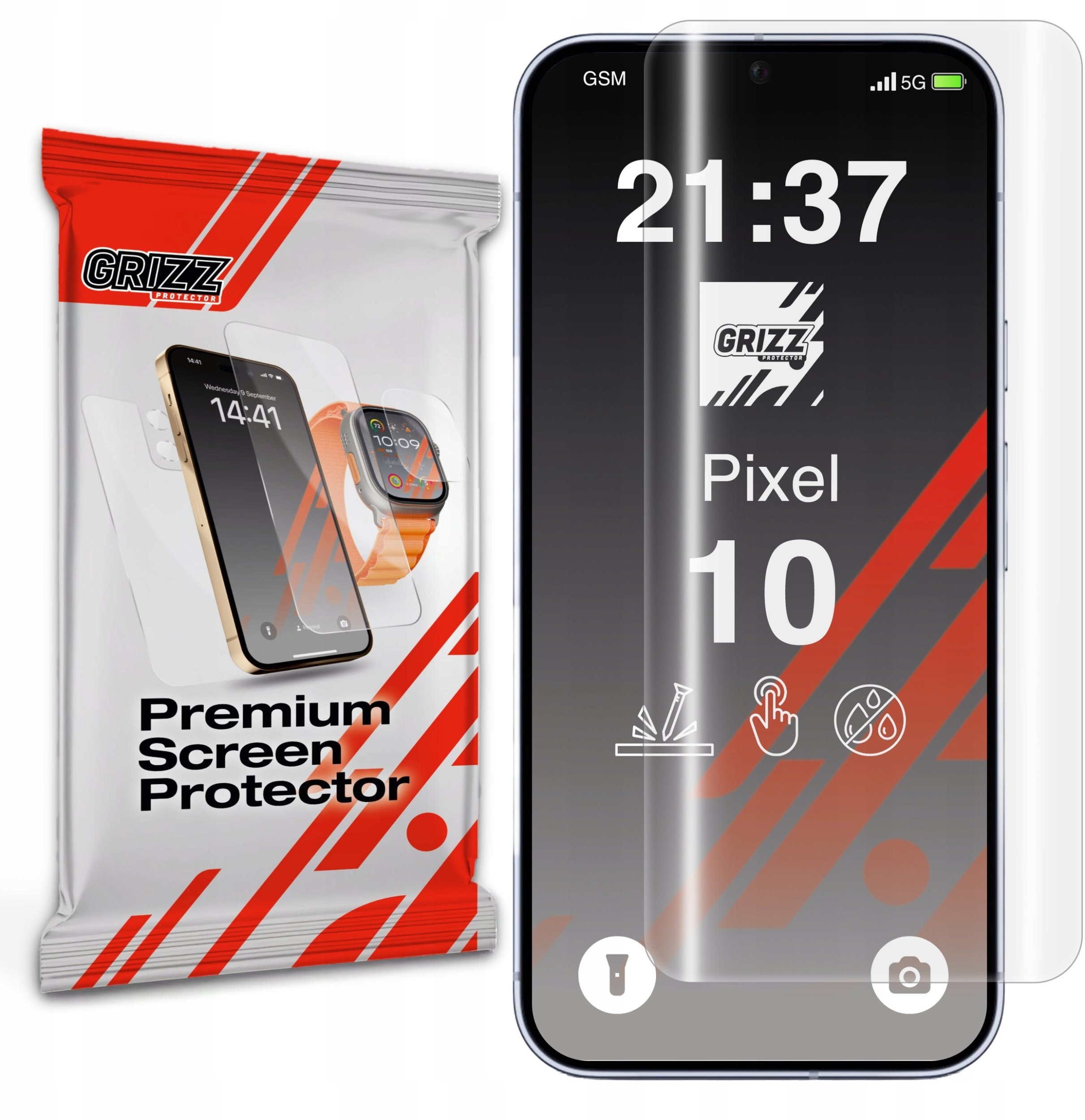 Folia hydrożelowa GrizzGlass Hydrofilm do Google Pixel 10
