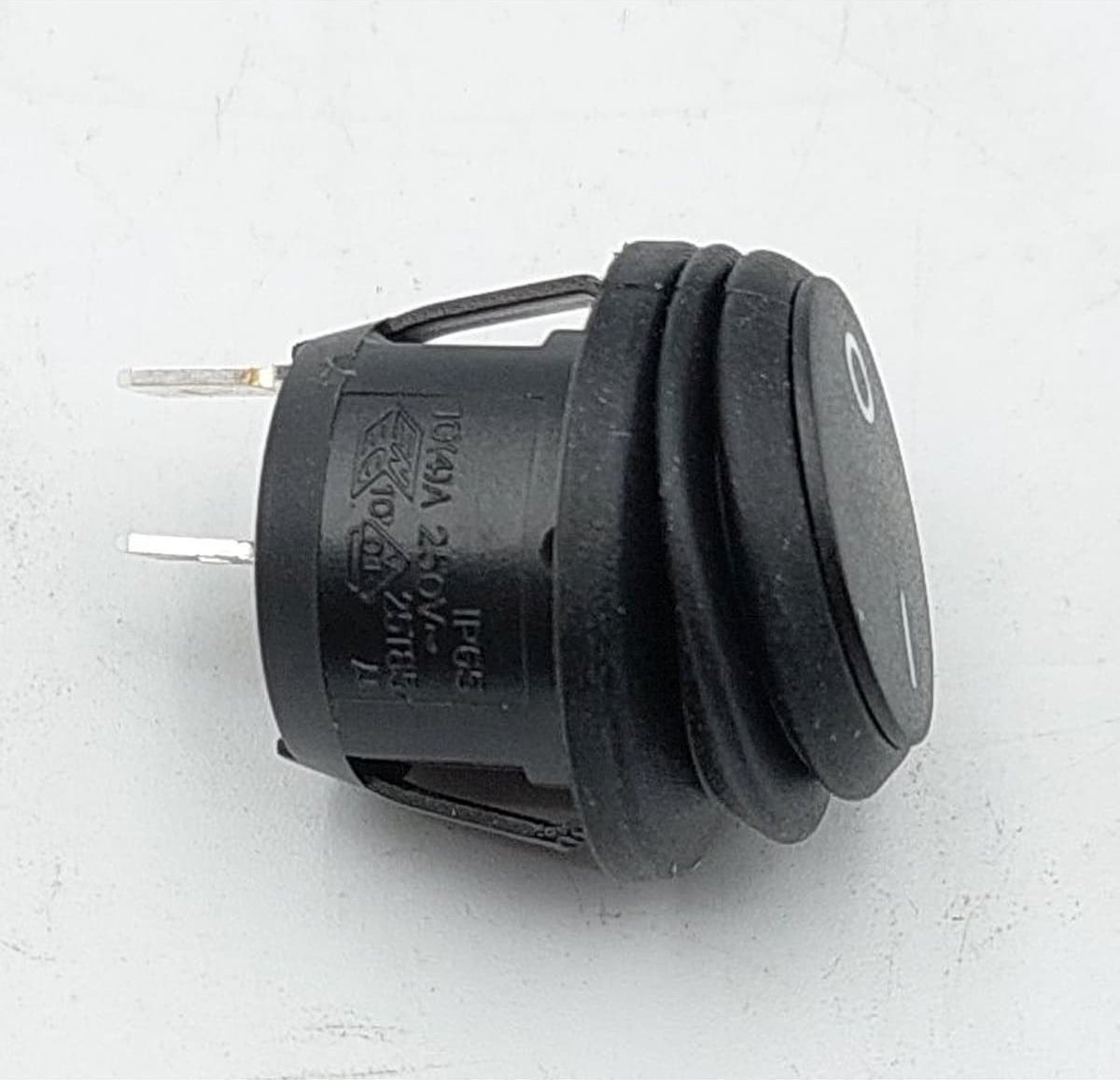 Dedra Przelacznik kołyskowy CZARNY 0-I 230V do DED7521/22, nowy