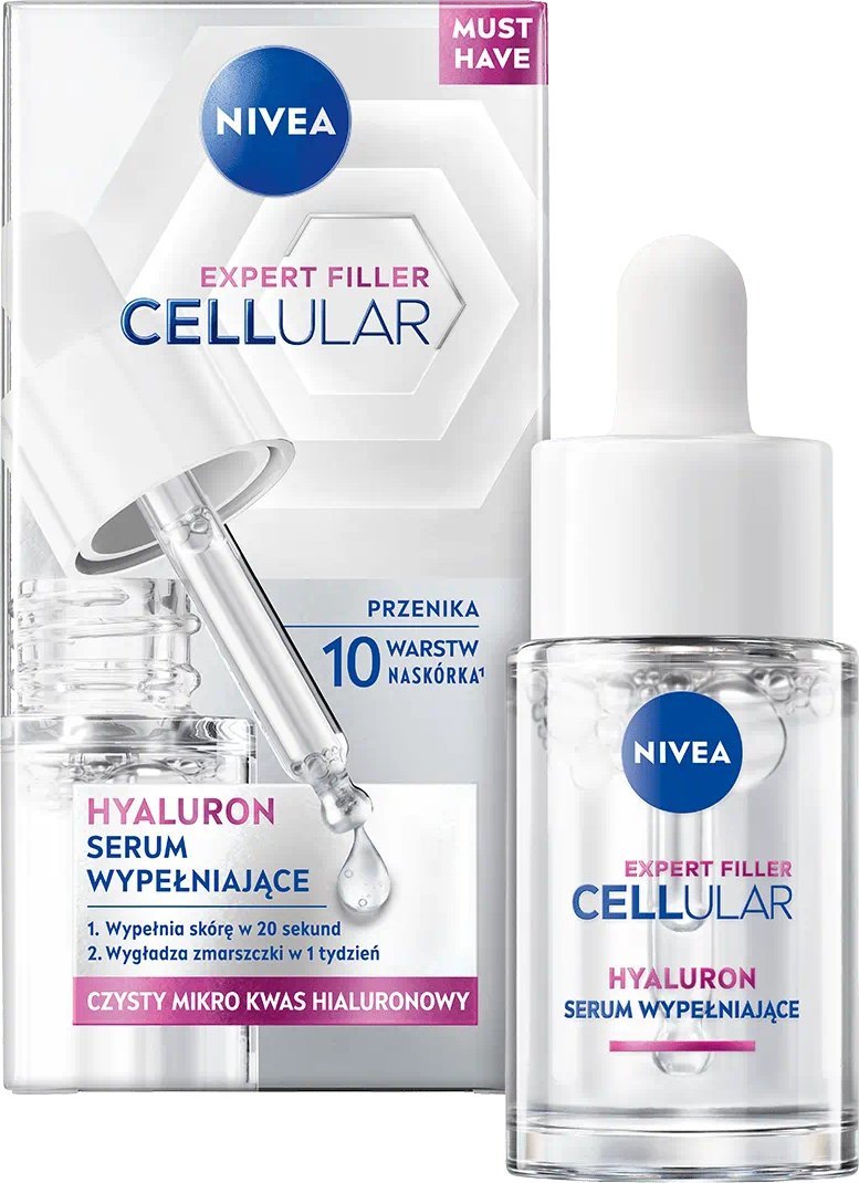 Nivea Cellular Expert Filler Wypełniające serum hialuronowe 15ml