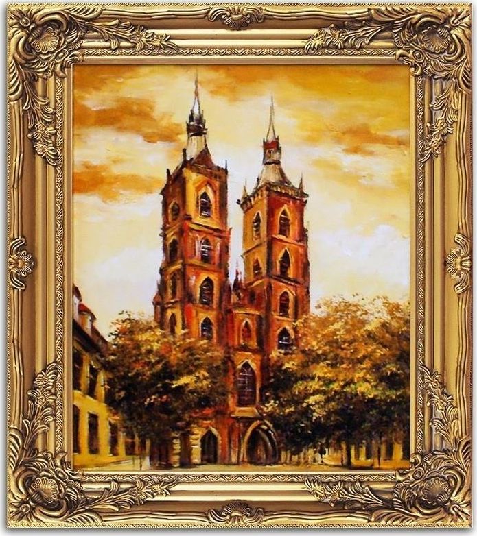 GO-BI Obraz "Wrocław" ręcznie malowany 53x64cm