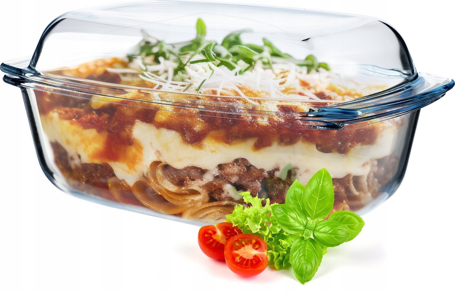 Kadax KADAX Naczynie Żaroodporne Z Pokrywką 5,8L Szklane