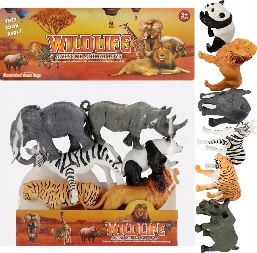 Figurka Mega Creative ZWIERZ DZIKIE 25X31X6 MC PBH 72