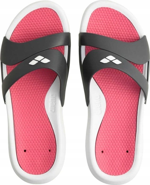 Arena Klapki damskie Nina biało-różowo-czarne r 38