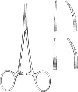 Ratujesz Kleszczyki hemostatyczne typ Baby-Mosquito (Hartmann) 10 cm