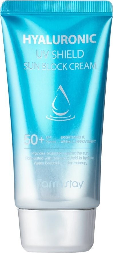 Farmstay FarmStay Krem z kwasem hialuronowym i filtrem SPF50+/PA++++ - 70 g