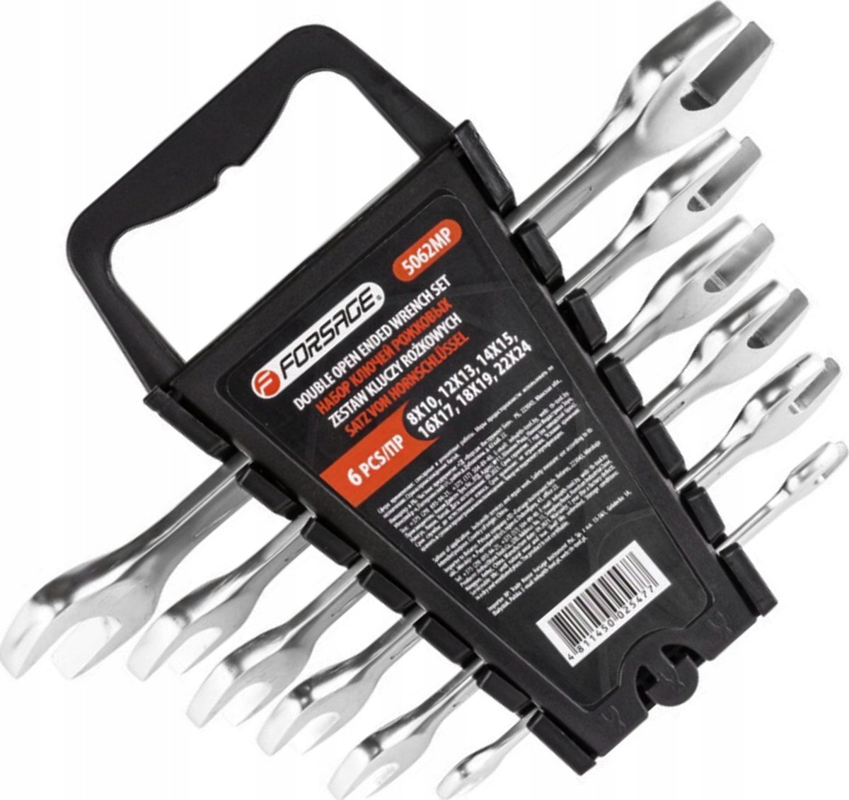 Forsage ZESTAW KLUCZY PŁASKICH 6 EL. 8- 24MM
