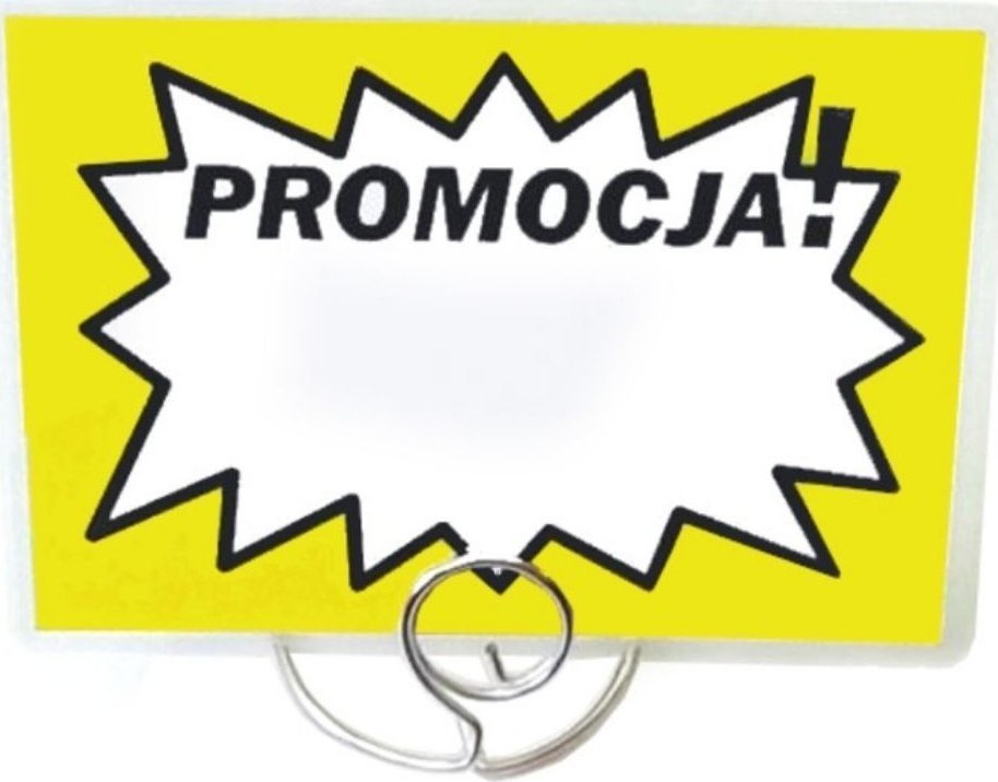 StudioCen Etykiety cenowe 80x110mm PROMOCJA 5szt.